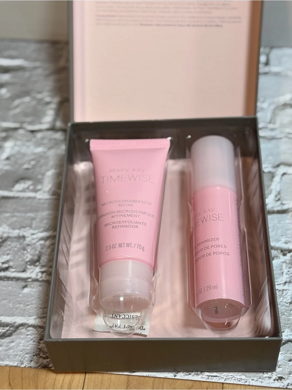 Mary Kay TimeWise Pink Pore Minimizer & Refining Microexfoliant Set